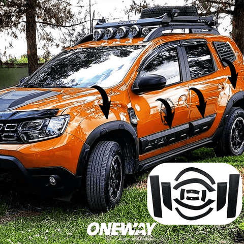 RENAULT-DACIA Duster Series 2 2018+ with Park Assist Off-Road Body Kit - ONEWAY Automotive GmbH