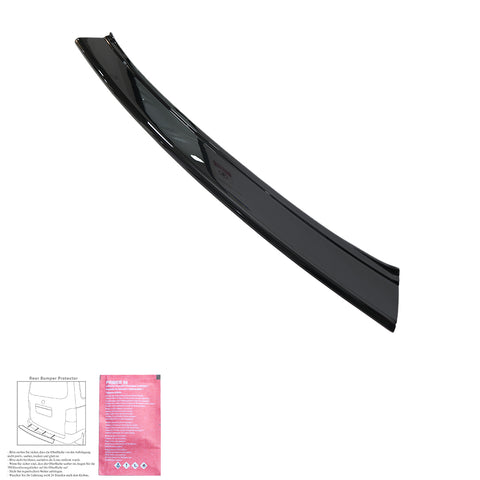 Rear Bumper Protector VW Transporter T5.1 2010-2015 (Gloss Black)