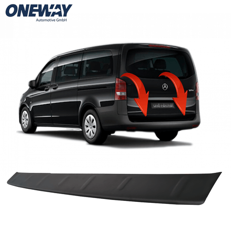 Rear Bumper Protector MERCEDES Vito