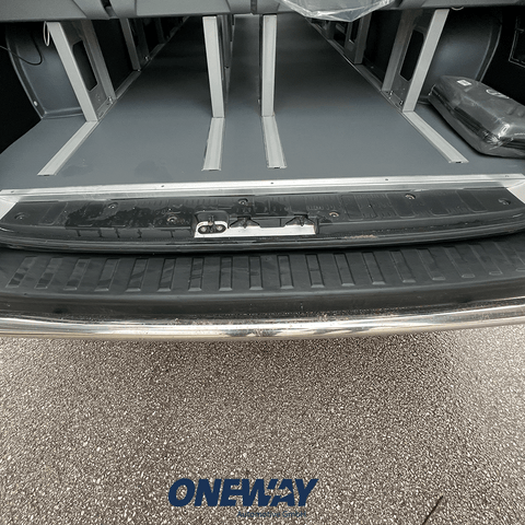 VW VOLKSWAGEN Crafter MK2 / MAN TGE MK1 Prefacelift 2017+ Rear Bumper Protector - ONEWAY Automotive GmbH