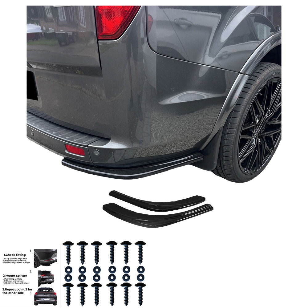 Rear Side Splitters FORD Transit