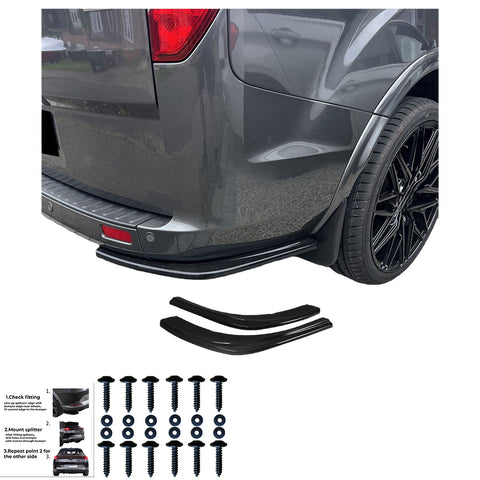 Rear Side Splitters FORD Transit
