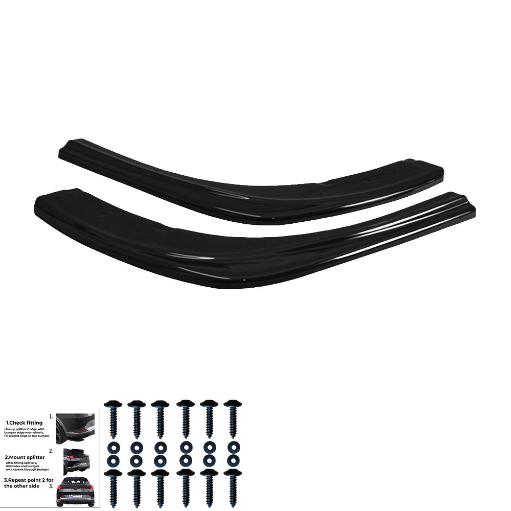 Rear Side Splitters FORD Transit
