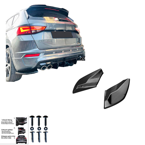 Rear Side Splitters compatible with CUPRA Ateca Mk1 2018+