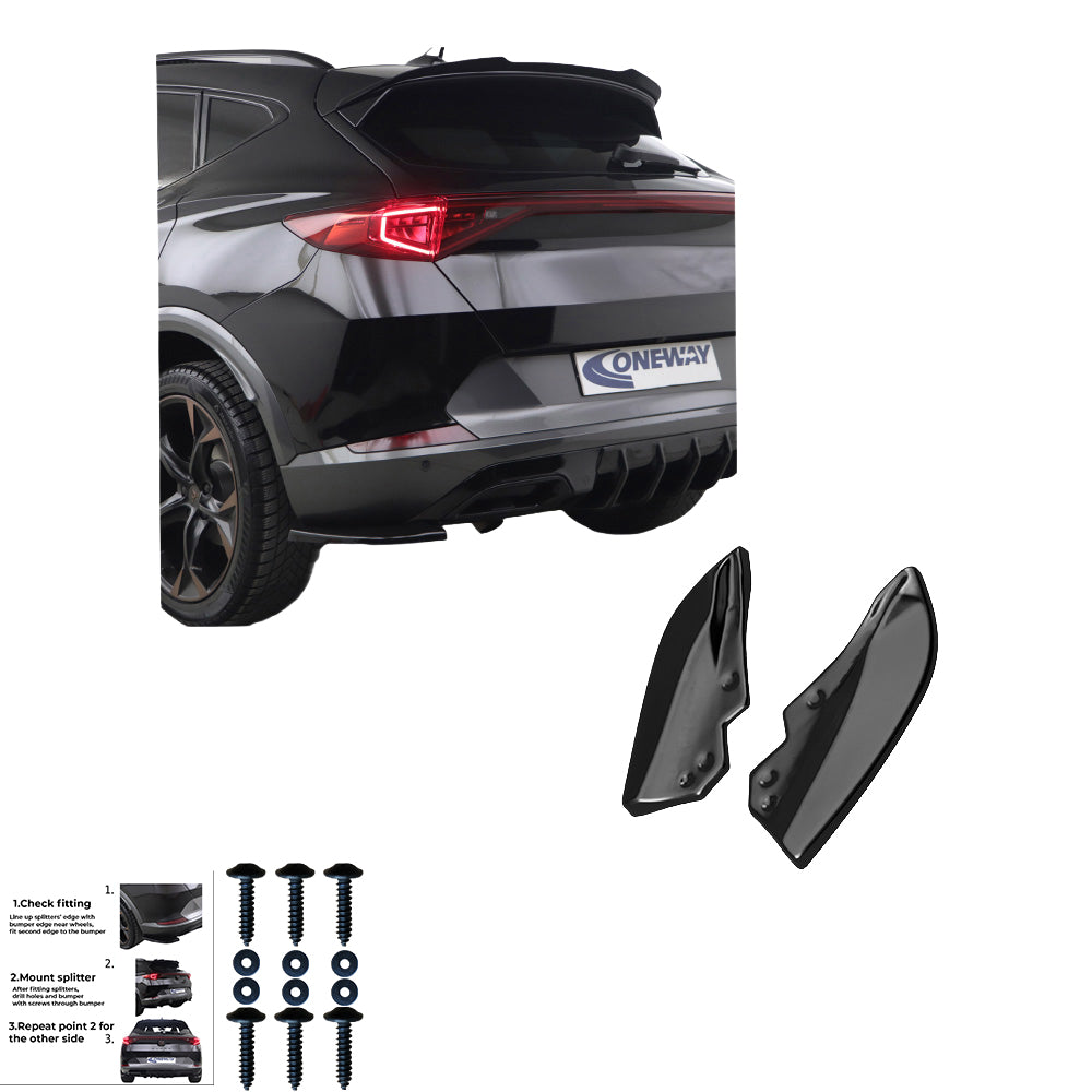 Rear Side Splitters CUPRA Formentor