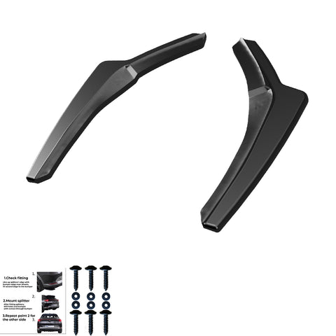 Rear Side Splitters BMW 1 Series