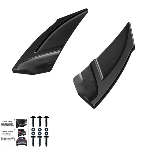 Rear Side Splitters VW VOLKSWAGEN Golf