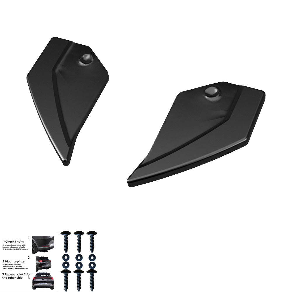 Rear Side Splitters SEAT Leon