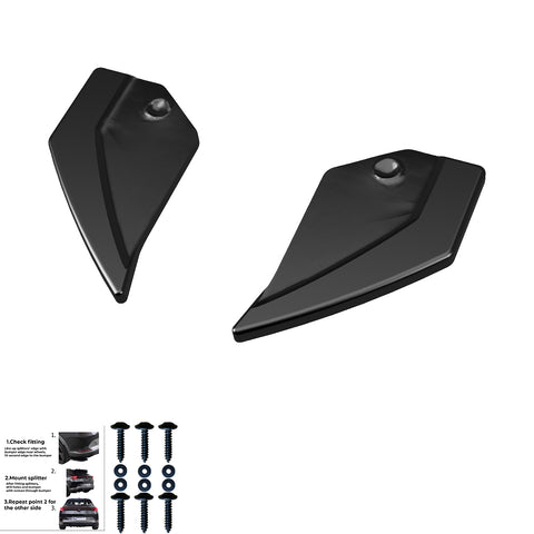 Rear Side Splitters SEAT Leon