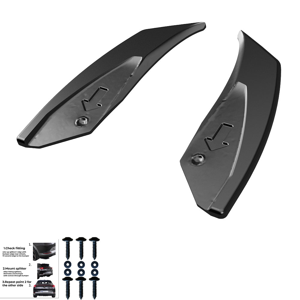 Rear Side Splitters CUPRA Leon