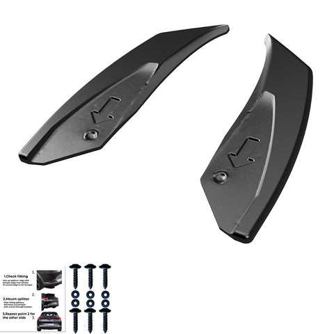 Rear Side Splitters CUPRA Leon