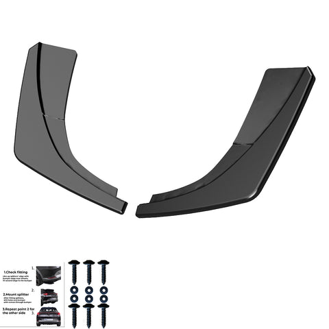 Rear Side Splitters OPEL Astra