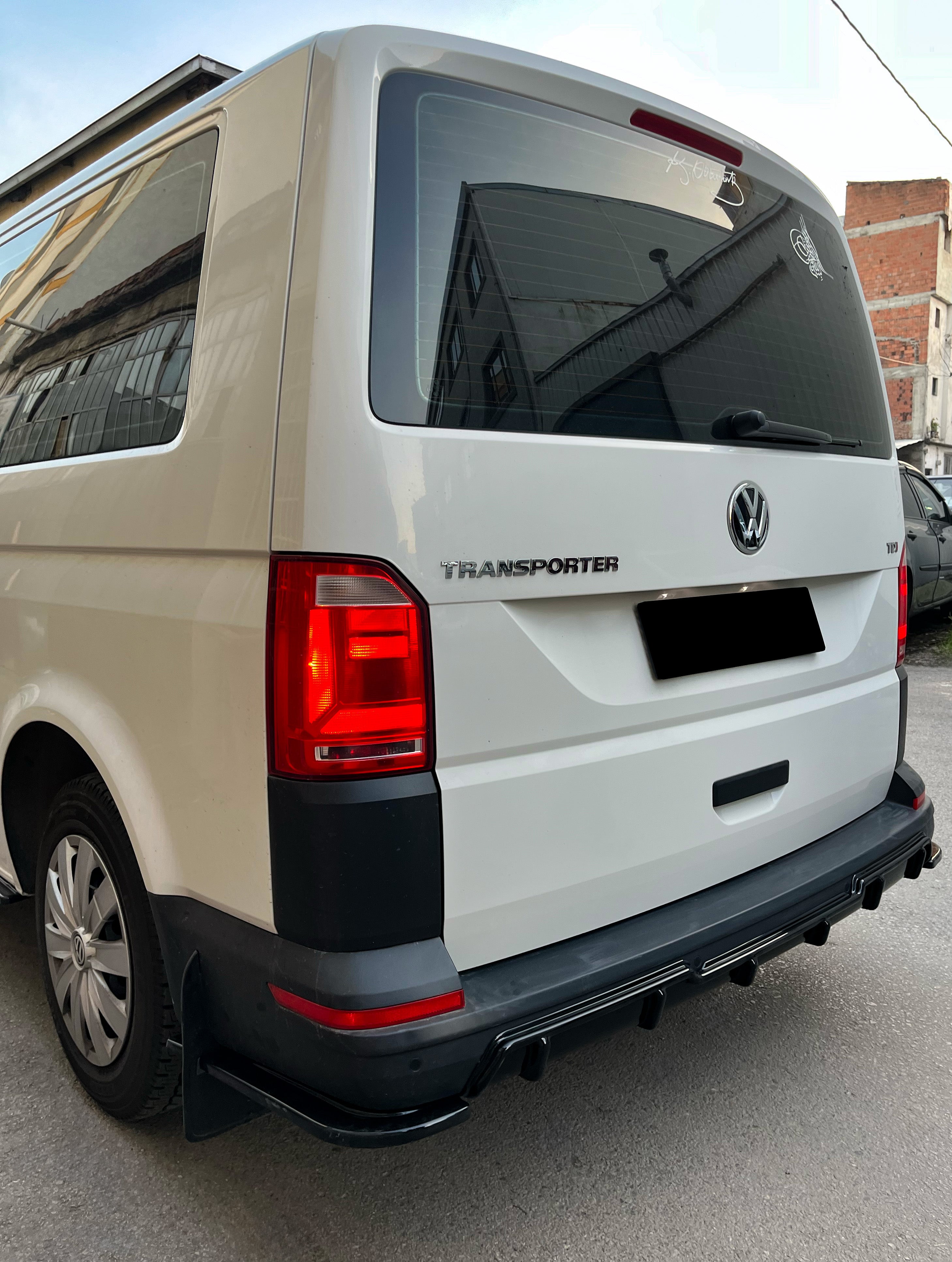 VW VOLKSWAGEN Transporter T6 2015-2018 Rear Side Splitters (2 Pcs) - ONEWAY Automotive GmbH