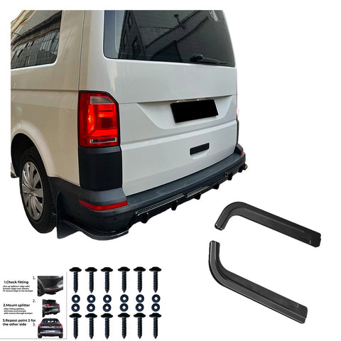 Rear Side Splitters VW VOLKSWAGEN Transporter
