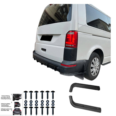 Rear Side Splitters VW VOLKSWAGEN Transporter