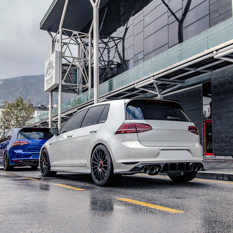 Hinten Splitter kompatibel mit VW Golf MK 7 R 2013-2016 V3
