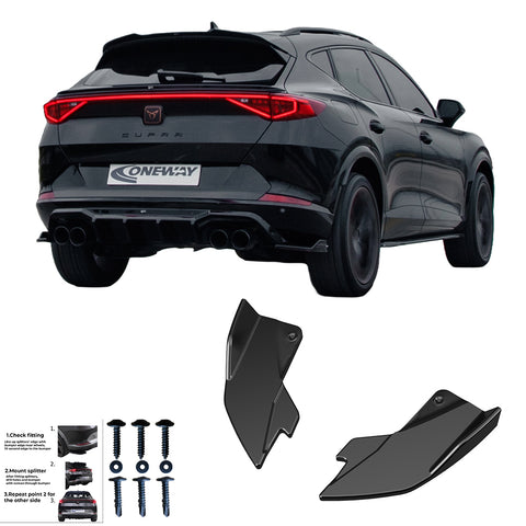 Rear Side Splitters CUPRA Formentor 2020+ Version 2