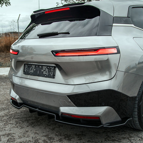 Rear Center Splitter compatible with BMW iX M-Pack i20 2021+