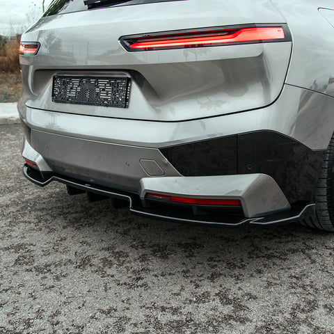 Rear Center Splitter compatible with BMW iX M-Pack i20 2021+