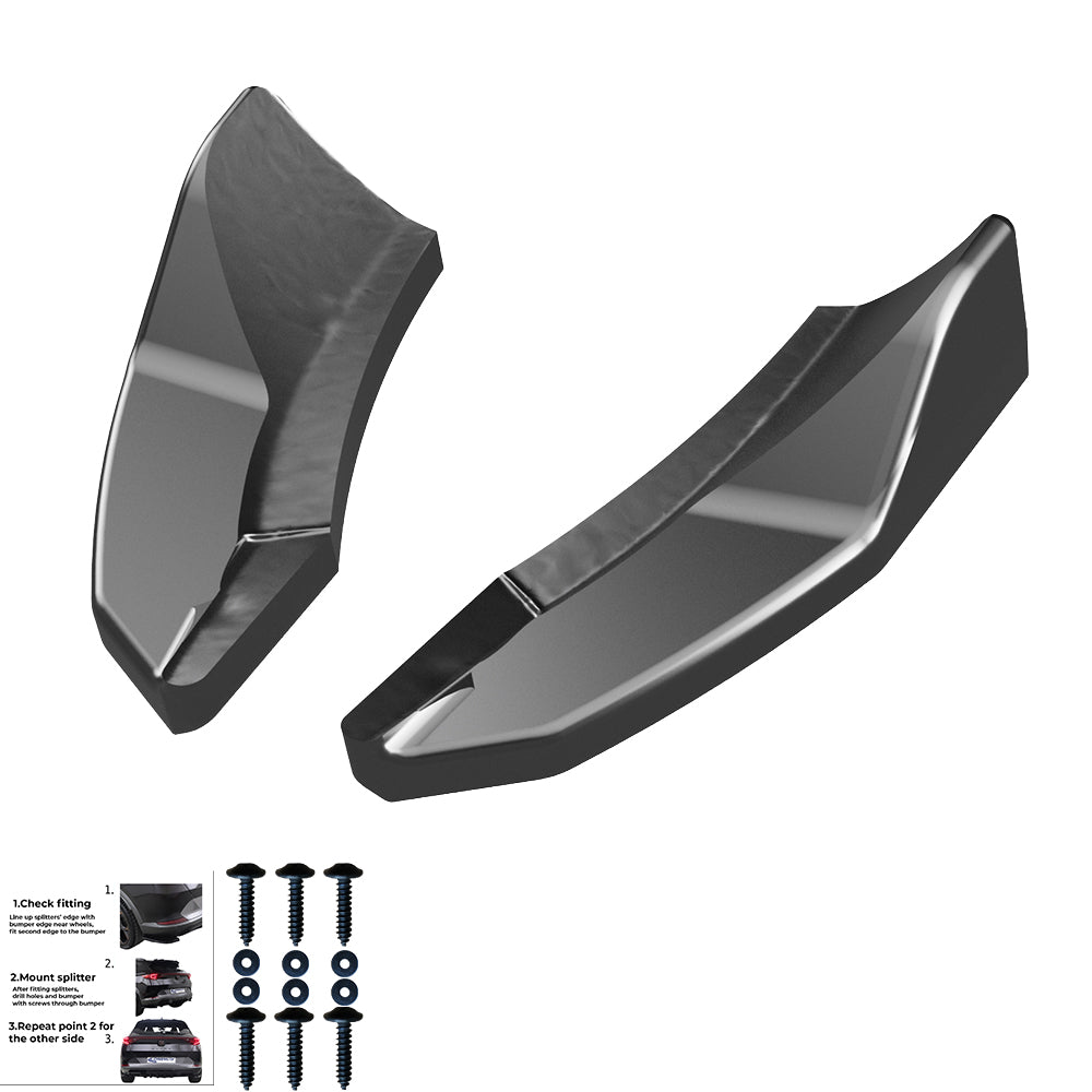Rear Side Splitters FORD Fiesta