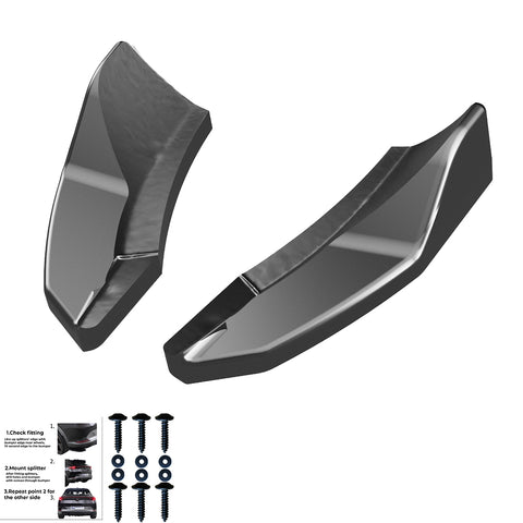 Rear Side Splitters FORD Fiesta