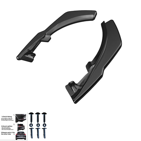 Hinten Splitter VW Tiguan Mk2 Standart / R-Line 2015-2020