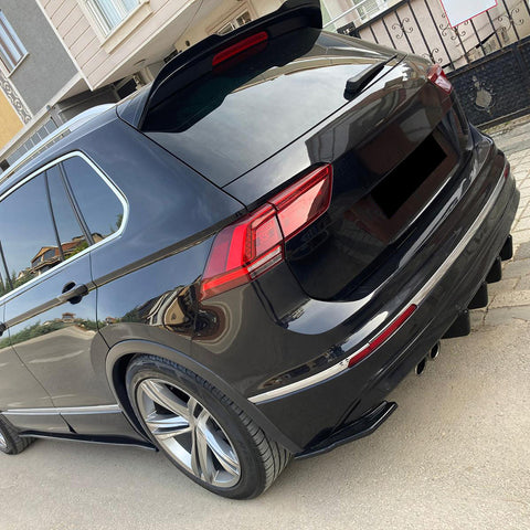 Rear Side Splitters compatible with VOLKSWAGEN VW Tiguan Mk2 Standart / R-Line 2015-2020