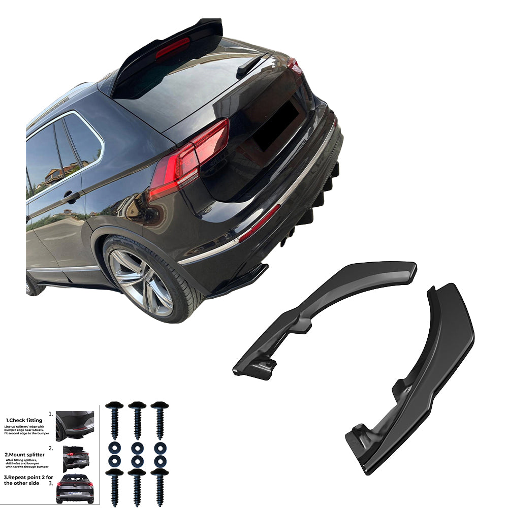 Rear Side Splitters VW VOLKSWAGEN Tiguan