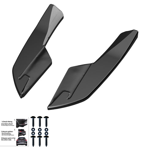 Rear Side Splitters AUDI S3