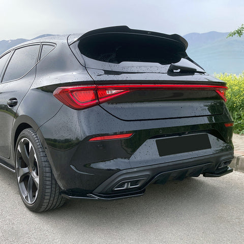 Splitters laterales traseros Compatible con CUPRA León 2020+ Versión 2
