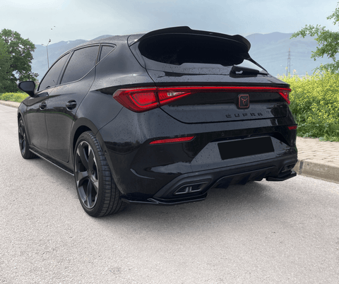 Rear Side Splitters compatible with CUPRA Leon 2020+ Version 2 (2 Pcs) - ONEWAY Automotive GmbH