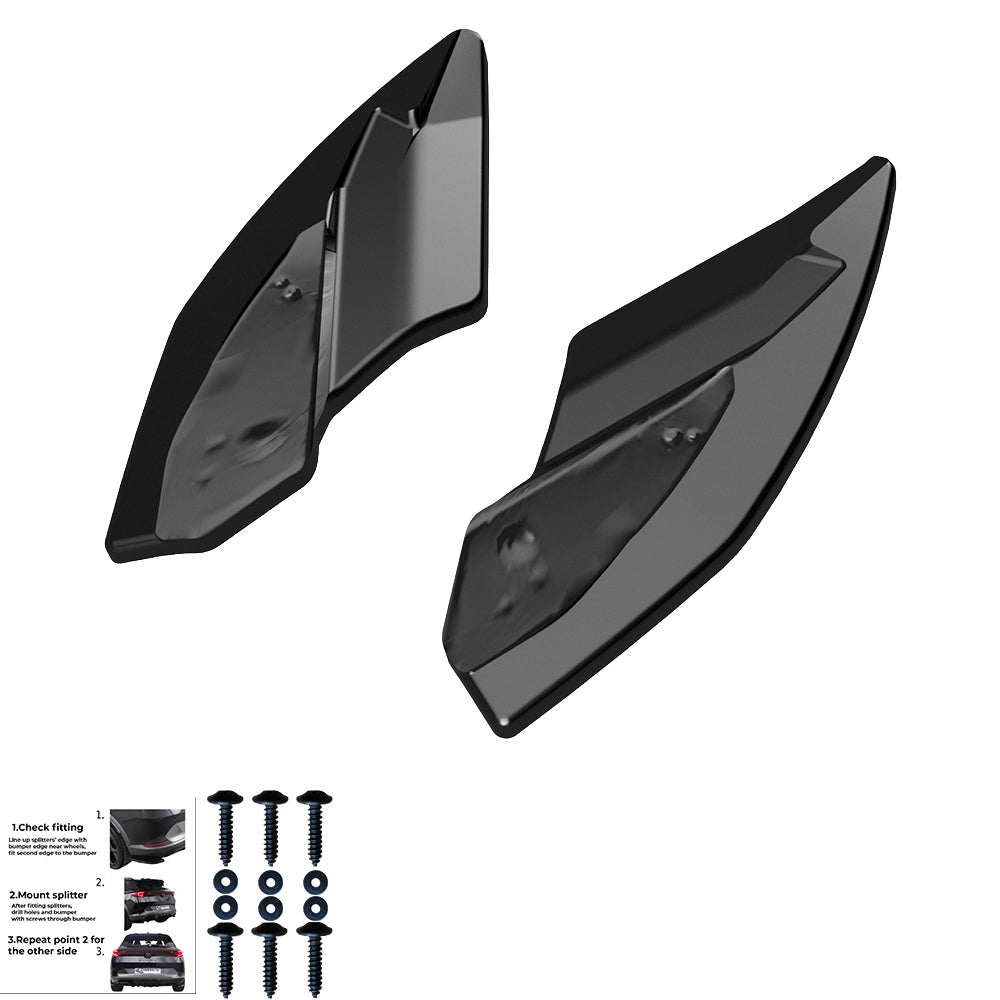 Rear Side Splitters CUPRA Leon