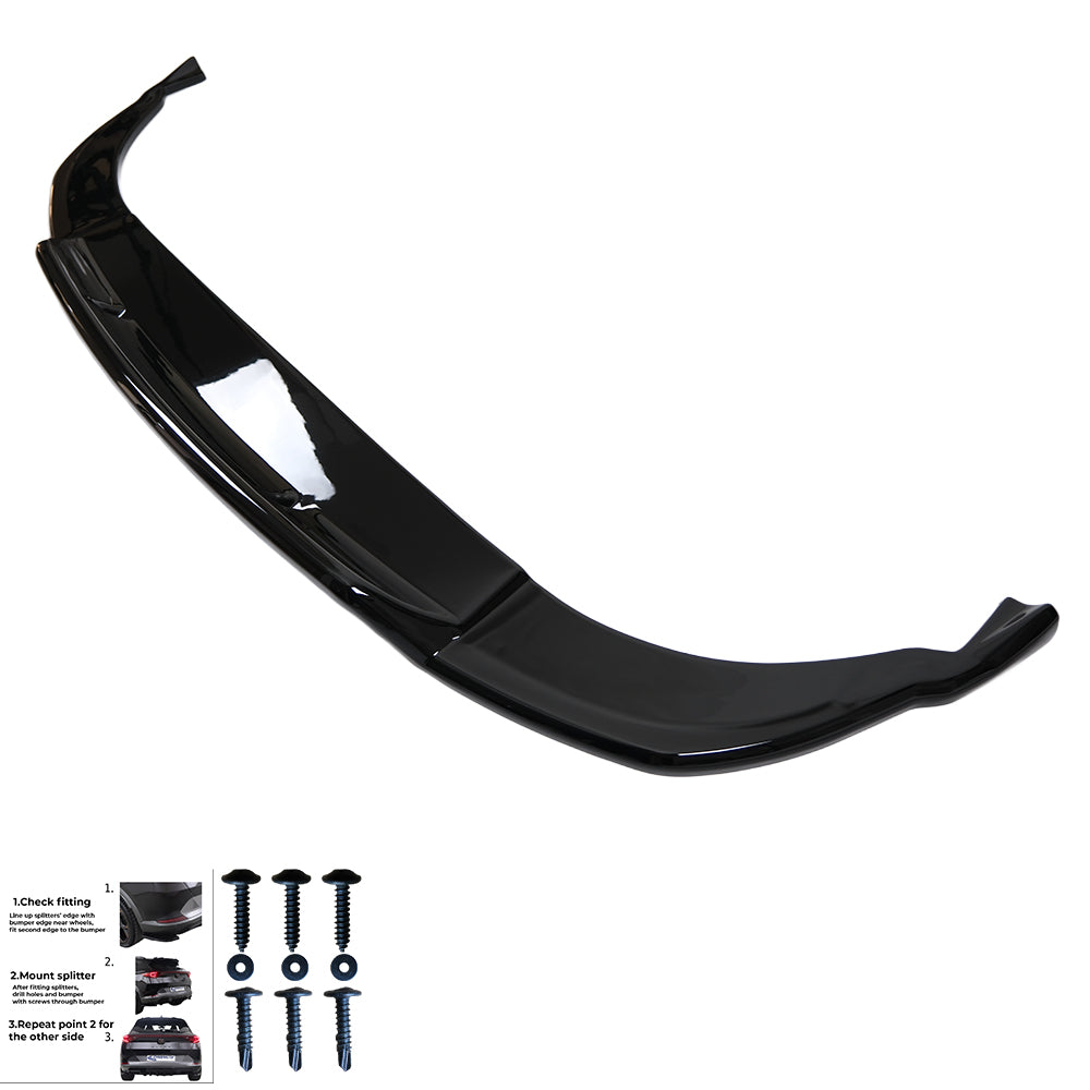 Rear Center Splitters AUDI Q8