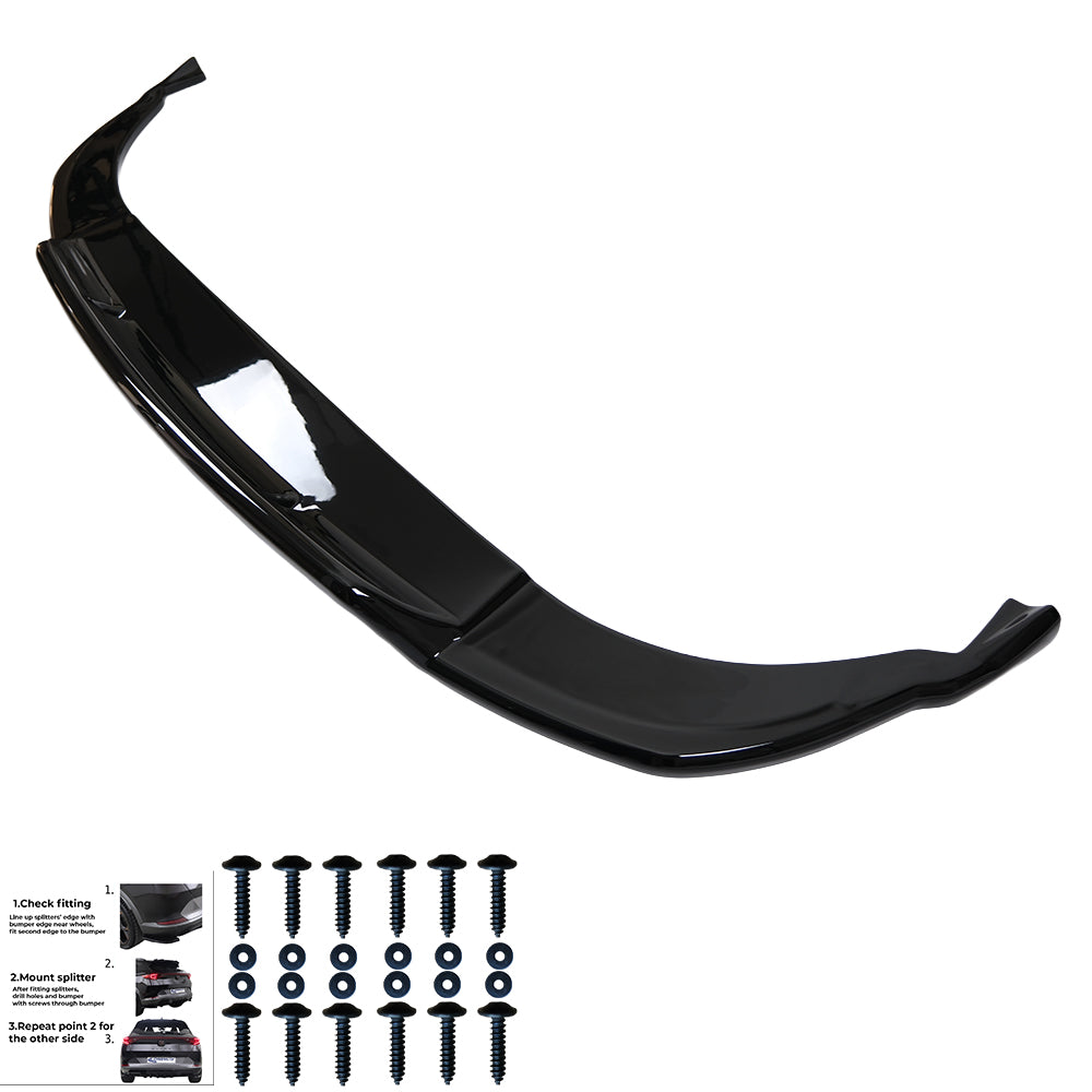 Rear Center Splitters AUDI Q8
