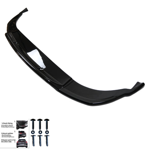 Rear Center Splitters AUDI Q8