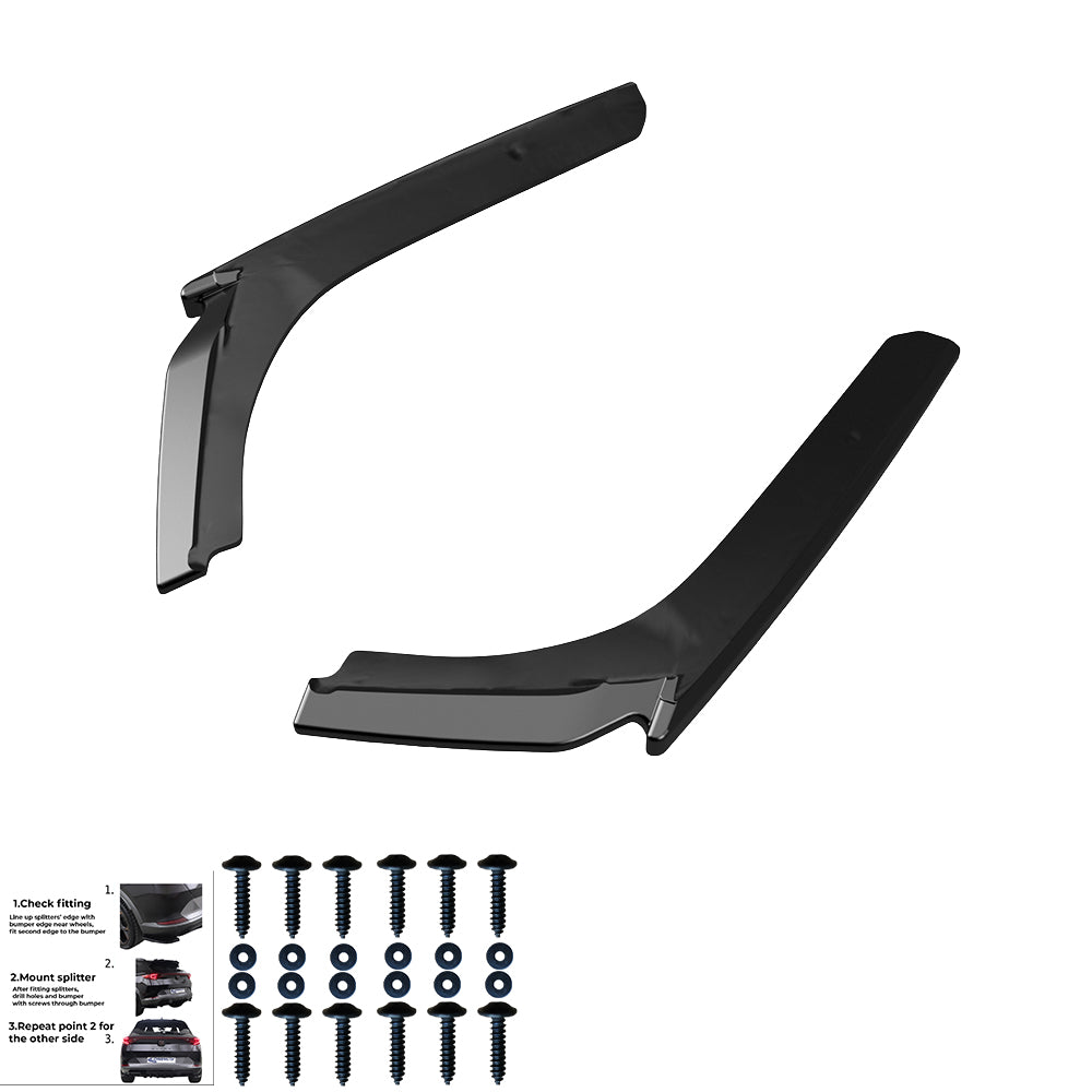 Rear Side Splitters BMW M4