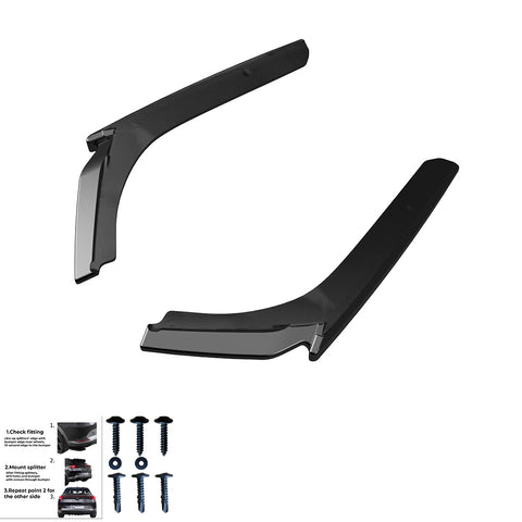 Rear Side Splitters BMW M4 F82 2014-2021