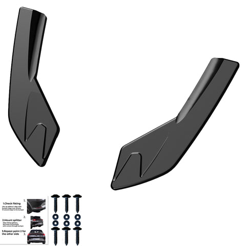 Rear Side Splitters AUDI S3