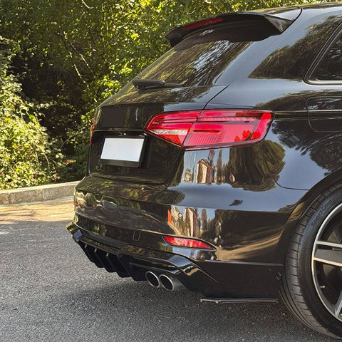 Rear Side Splitters AUDI S3