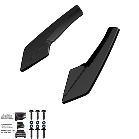 Rear Side Splitters AUDI S3