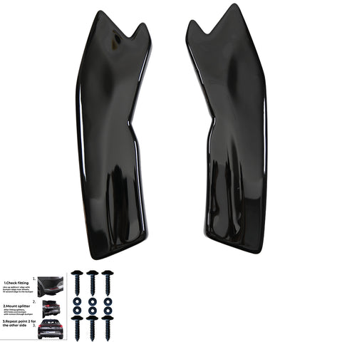 Rear Side Splitters AUDI RS3