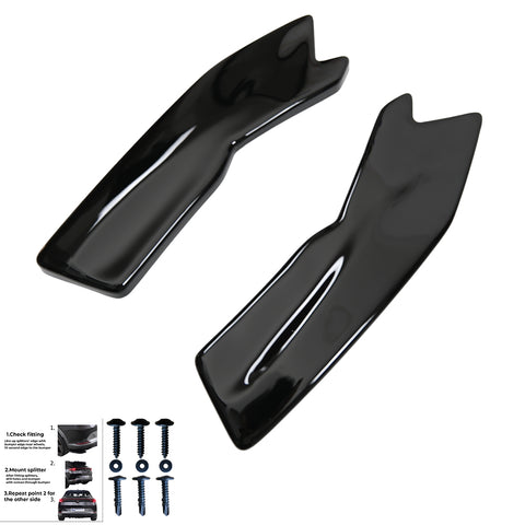 Rear Side Splitters AUDI RS3