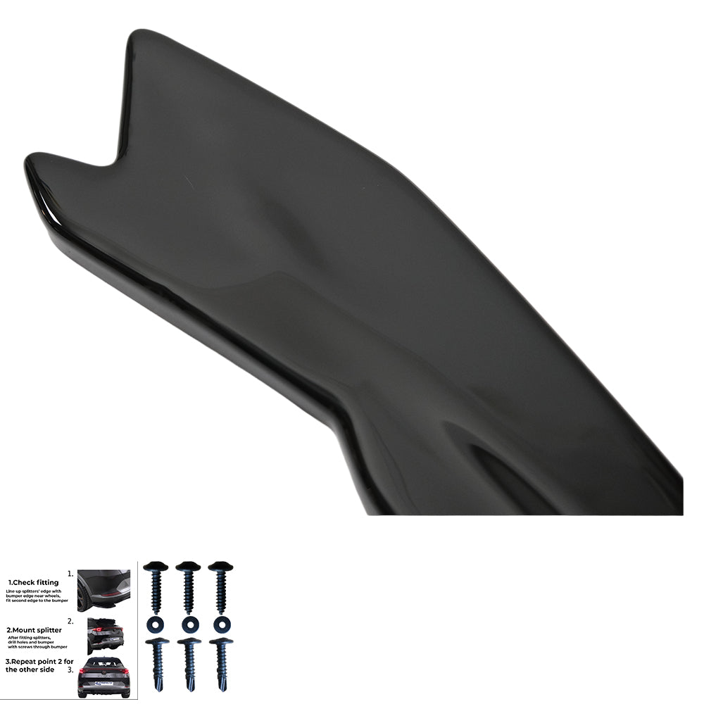 Rear Side Splitters AUDI RS3
