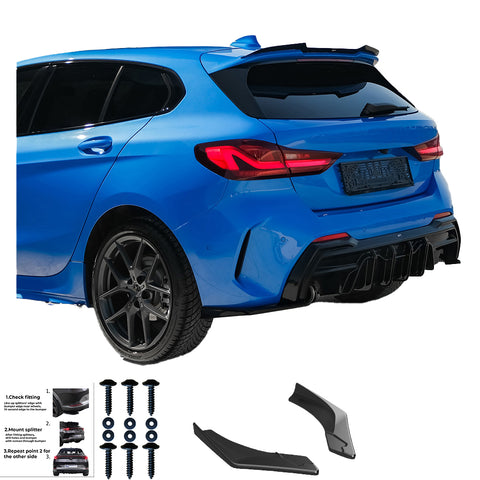 Rear Side Splitters BMW 1 Series