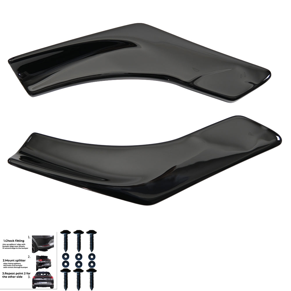 Rear Side Splitters BMW 1 Series