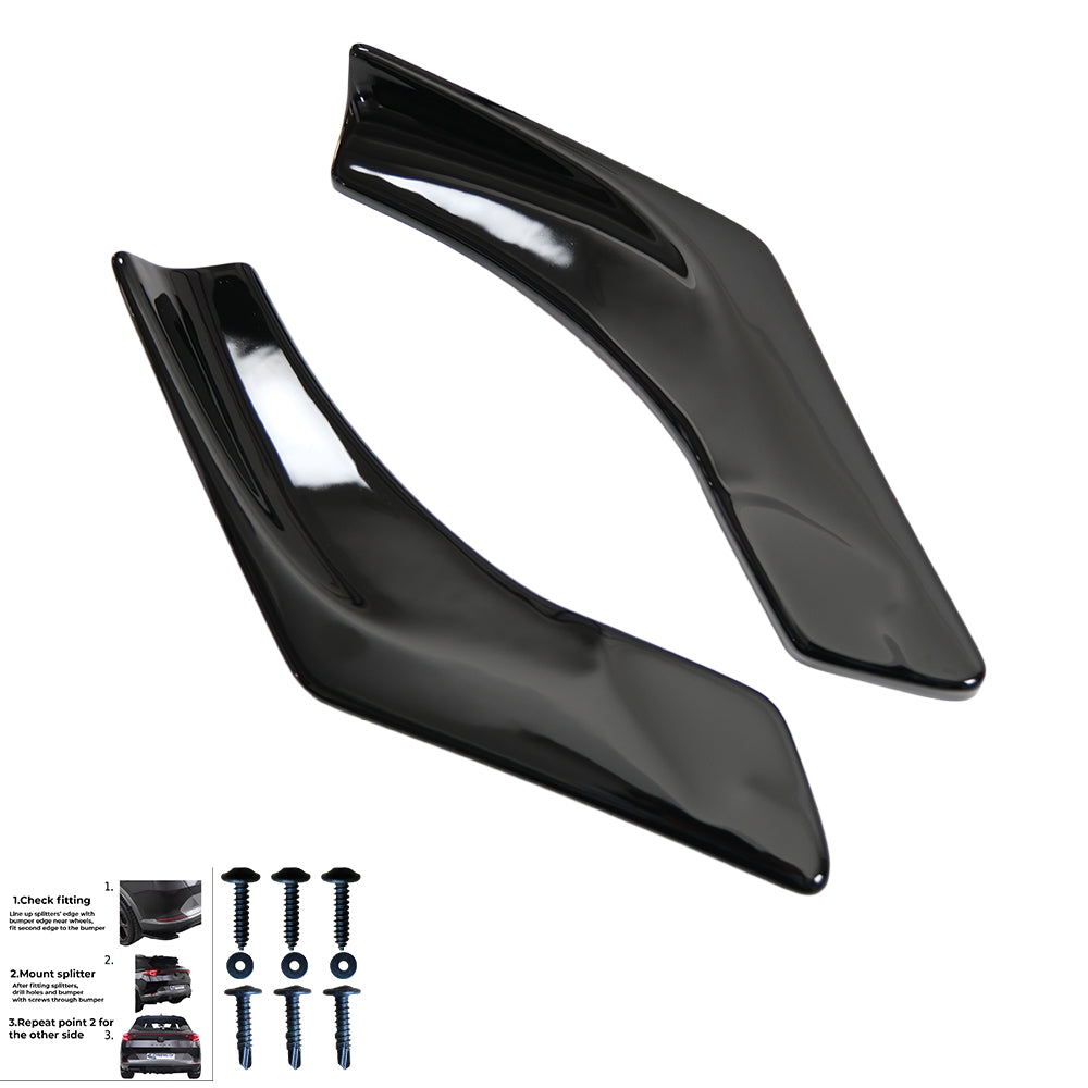 Rear Side Splitters BMW 1 Series