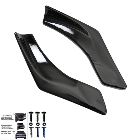 Rear Side Splitters BMW 1 Series