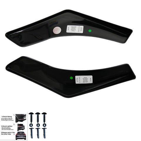 Rear Side Splitters BMW 1 Series