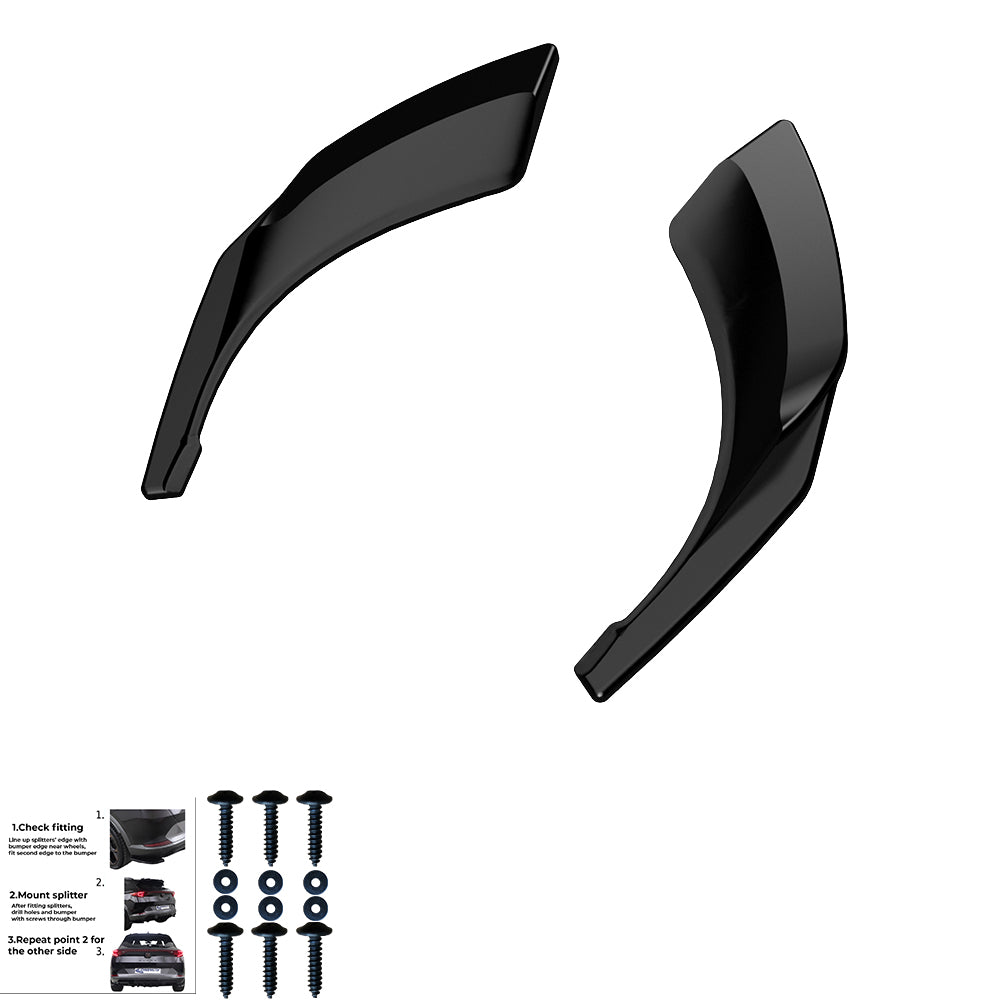 Rear Side Splitters VW VOLKSWAGEN Tiguan