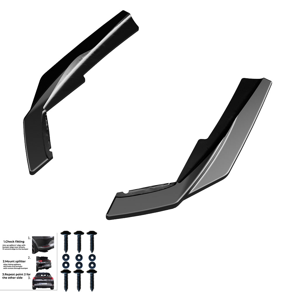 Rear Side Splitters BMW 3 Series